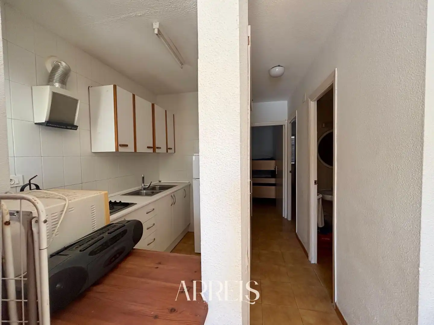 Kitchen of Flat for sale in Peñíscola / Peníscola  with Terrace, Furnished and Community pool