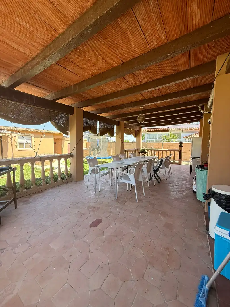 Terrace of Houses for sale in El Puerto de Santa María  with Air Conditioner, Private garden and Storage room