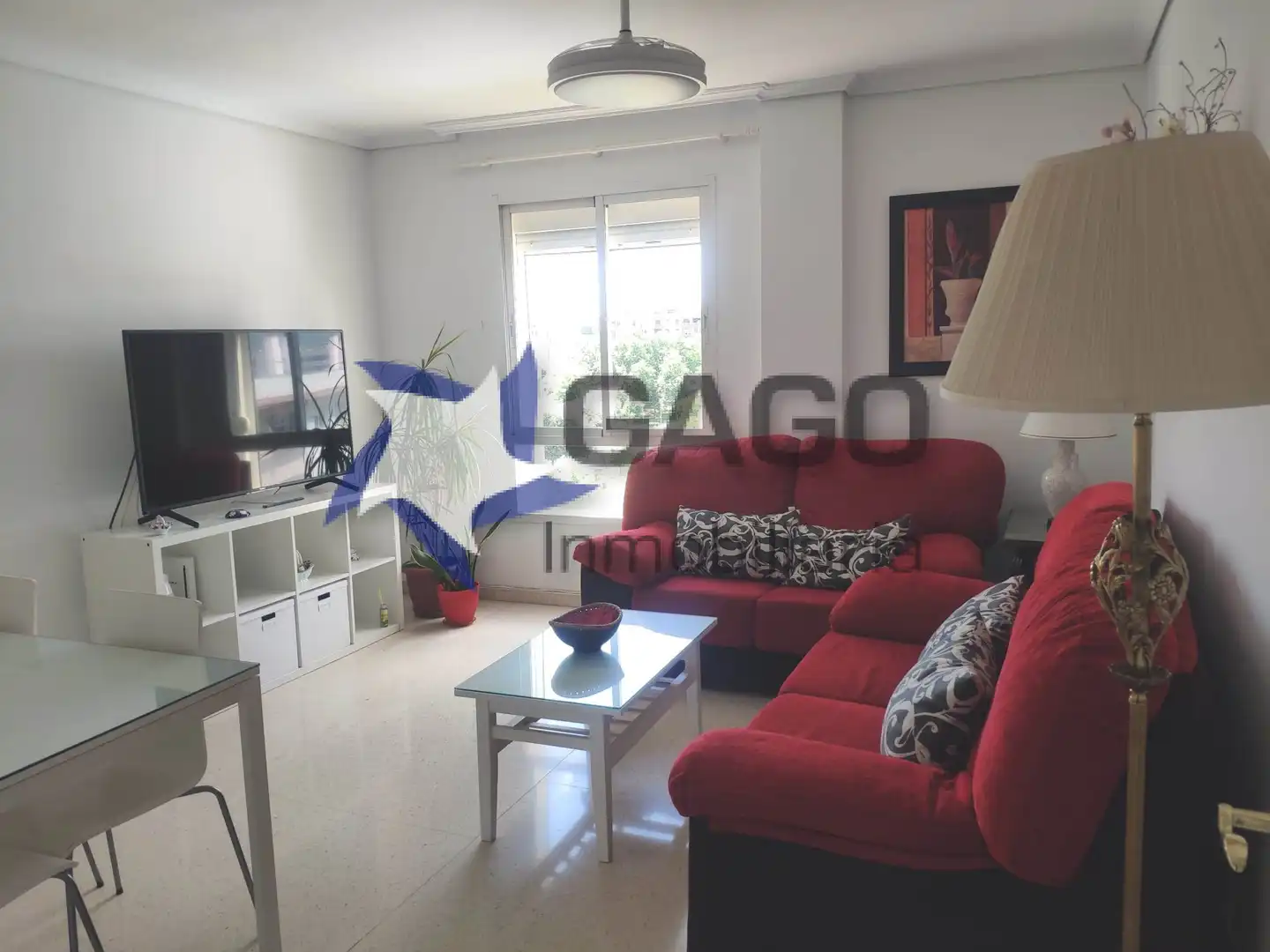Sala de estar de Piso de alquiler en Córdoba con Aire acondicionado, Calefacción y Piscina