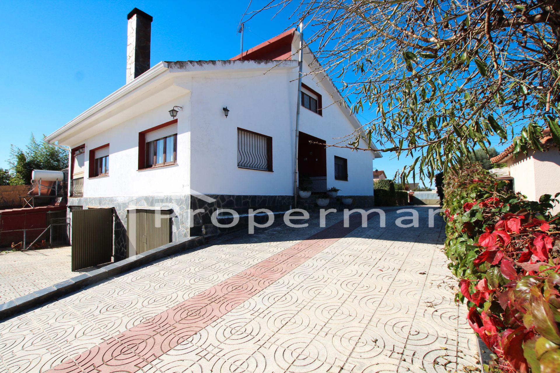 Vista exterior de Casa o xalet en venda en Sant Antoni de Vilamajor amb Calefacció, Jardí privat i Terrassa