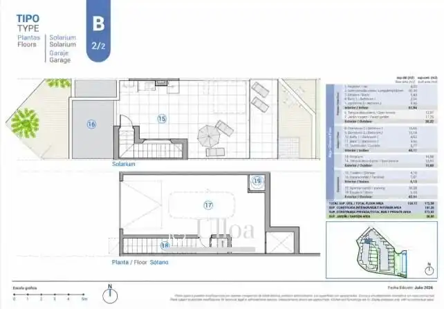 Maison mitoyenne avec piscine à vendre à Pueblo Español - Coveta Fumá, imagen 14