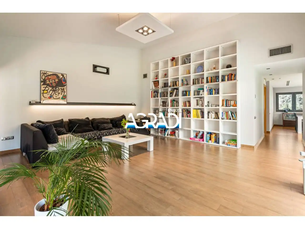 Living room of Houses for sale in Les Franqueses del Vallès  with Air Conditioner, Heating and Private garden