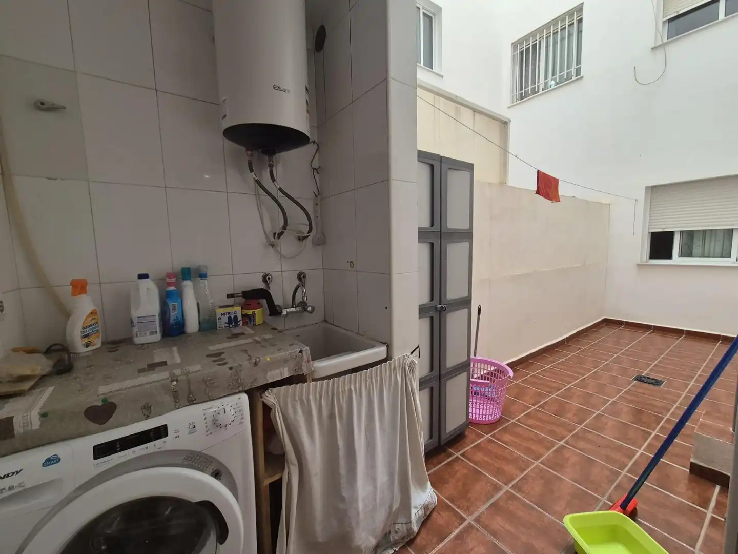 Cuina de Pis de lloguer en El Ejido amb Terrassa, Moblat i Balcó