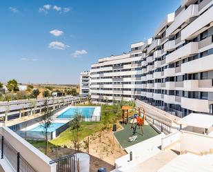 Vista exterior de Pis de lloguer en Valdemoro amb Aire condicionat, Jardí privat i Terrassa