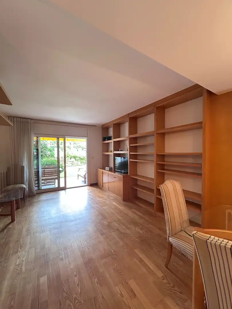 Sala de estar de Dúplex de alquiler en Sitges con Aire acondicionado, Terraza y Amueblado