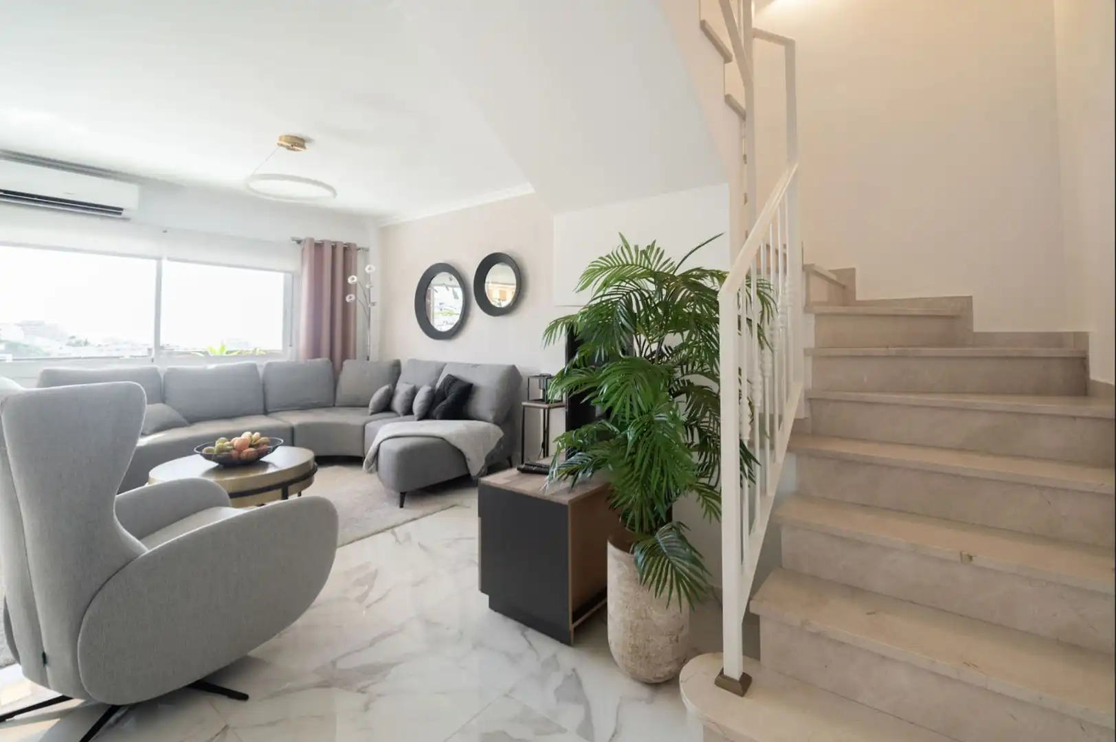 Living room of Attic for sale in Benalmádena  with Air Conditioner, Heating and Terrace
