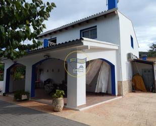 Vista exterior de Casa o xalet en venda en Ontinyent amb Calefacció, Jardí privat i Terrassa