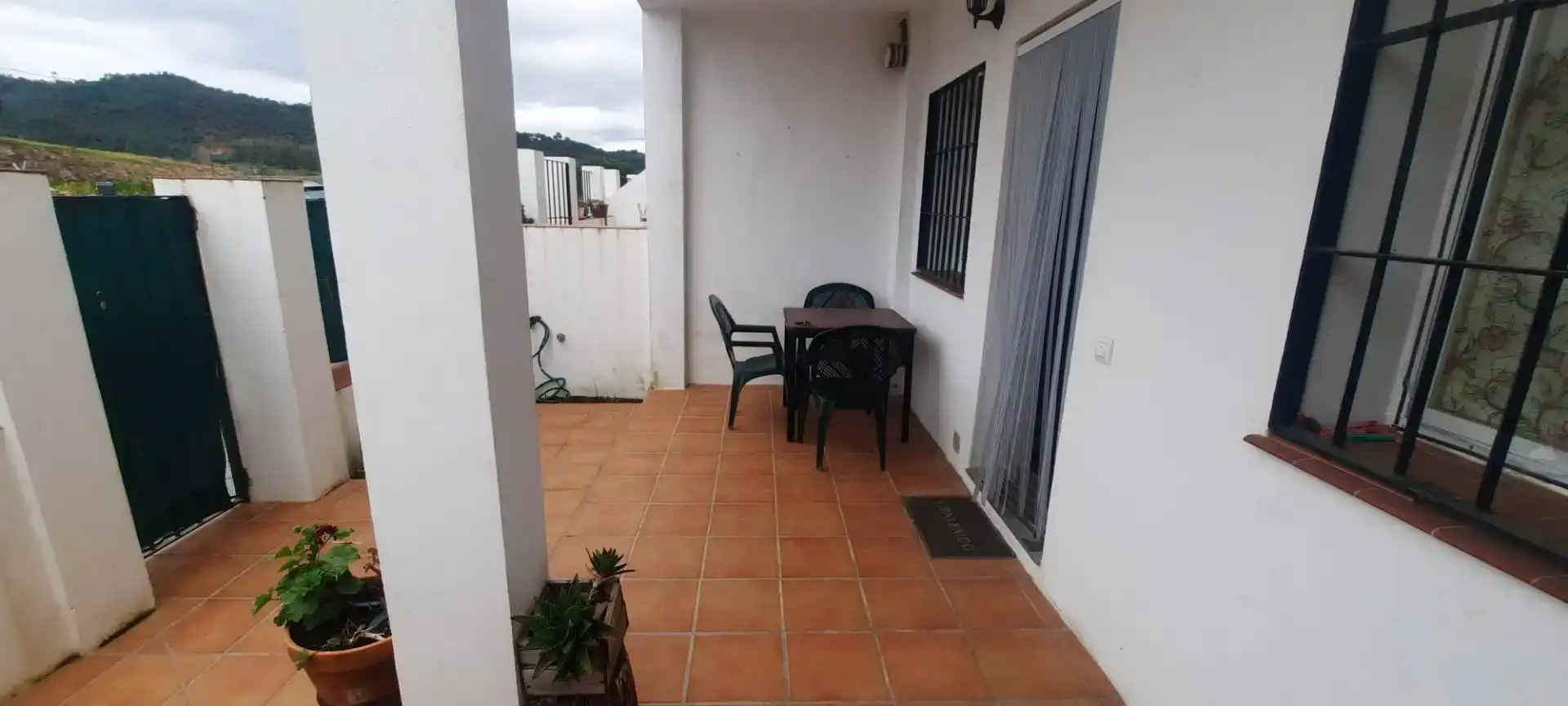 Terraza de Apartamento en venta en El Pedroso con Jardín privado, Amueblado y Lavadora