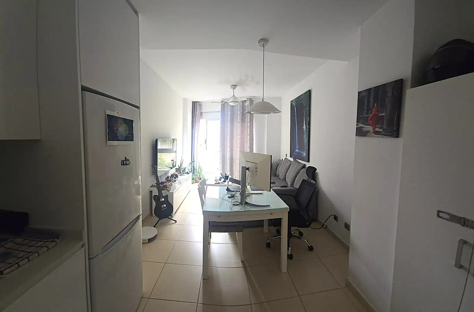 Sala d'estar de Apartament de lloguer en Las Palmas de Gran Canaria amb Moblat, Forn i Rentadora