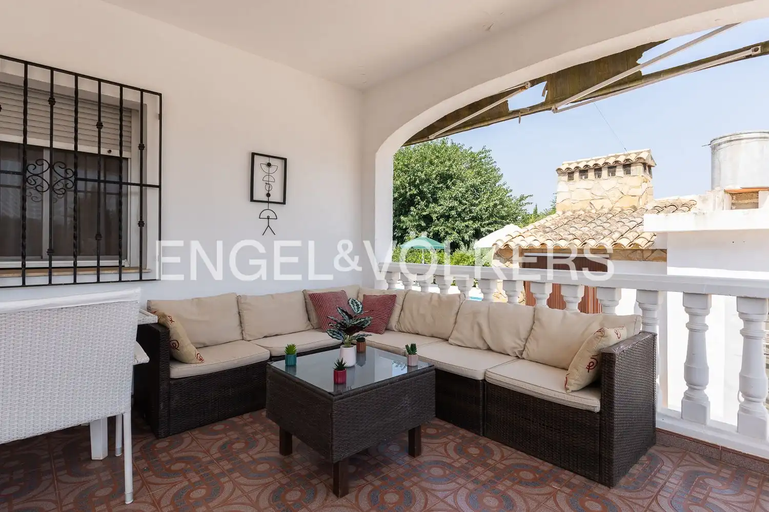 Terraza de Casa o chalet en venta en Rafelguaraf con Calefacción y Jardín privado