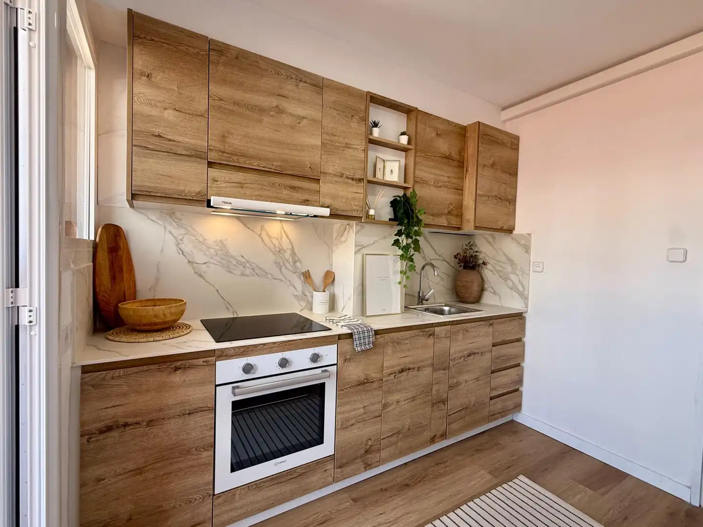 Kitchen of Attic for sale in Sant Feliu de Codines  with Air Conditioner, Heating and Terrace