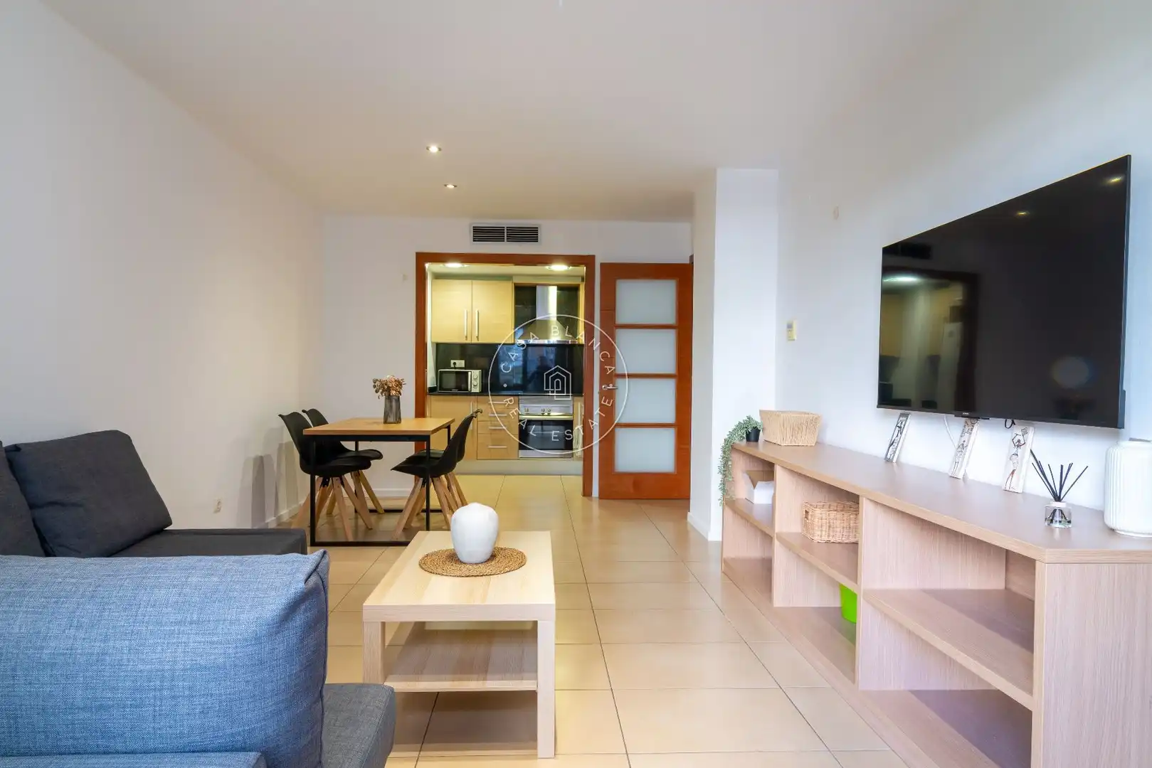 Sala de estar de Apartamento en venta en Lloret de Mar con Aire acondicionado, Calefacción y Terraza