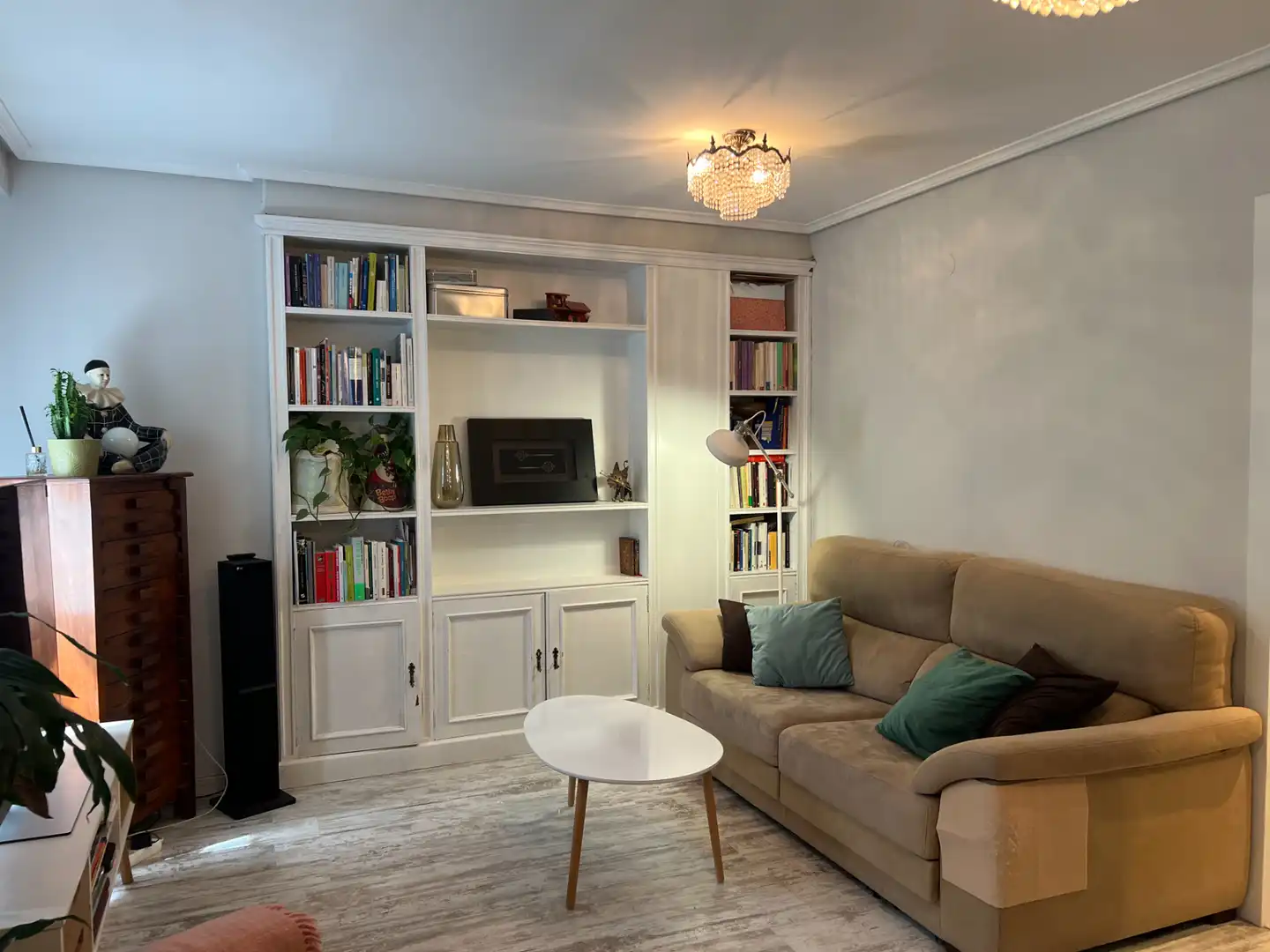 Sala de estar de Piso en venta en Jaca con Terraza y Amueblado