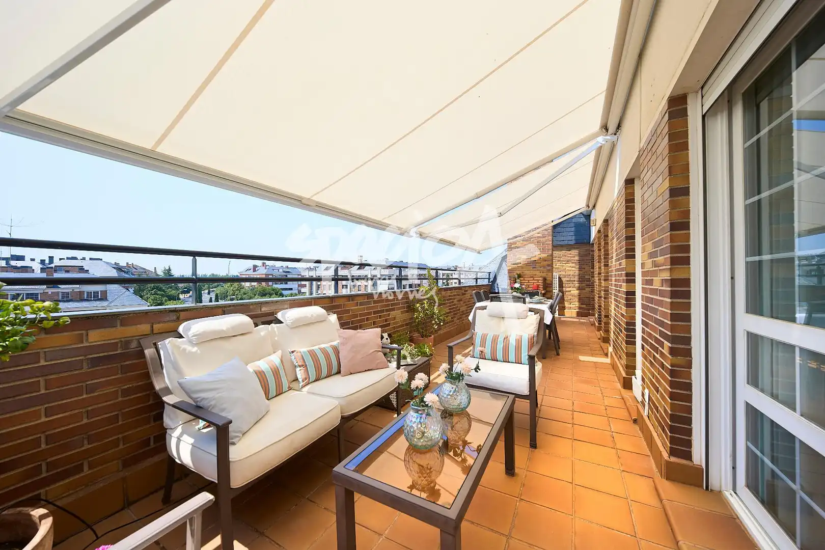 Terrasse von Dachboden zum Verkauf in Majadahonda mit Heizung, Terrasse und Abstellraum