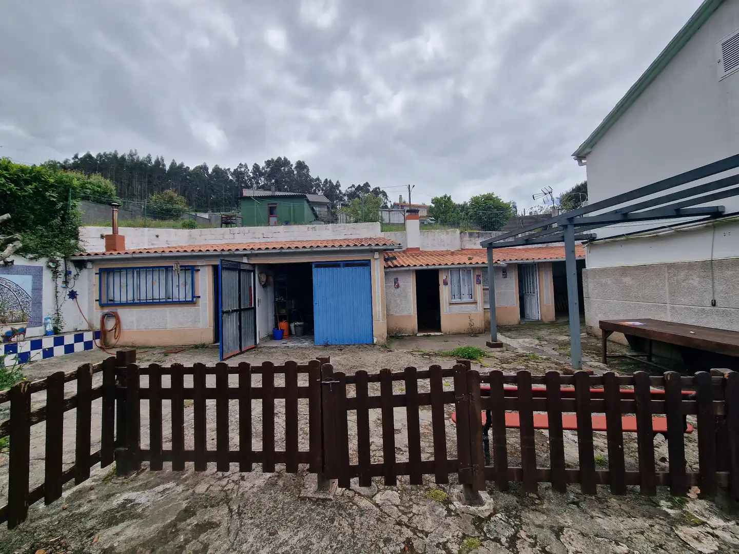 Vista exterior de Casa o chalet en venta en Valdoviño con Jardín privado y Terraza
