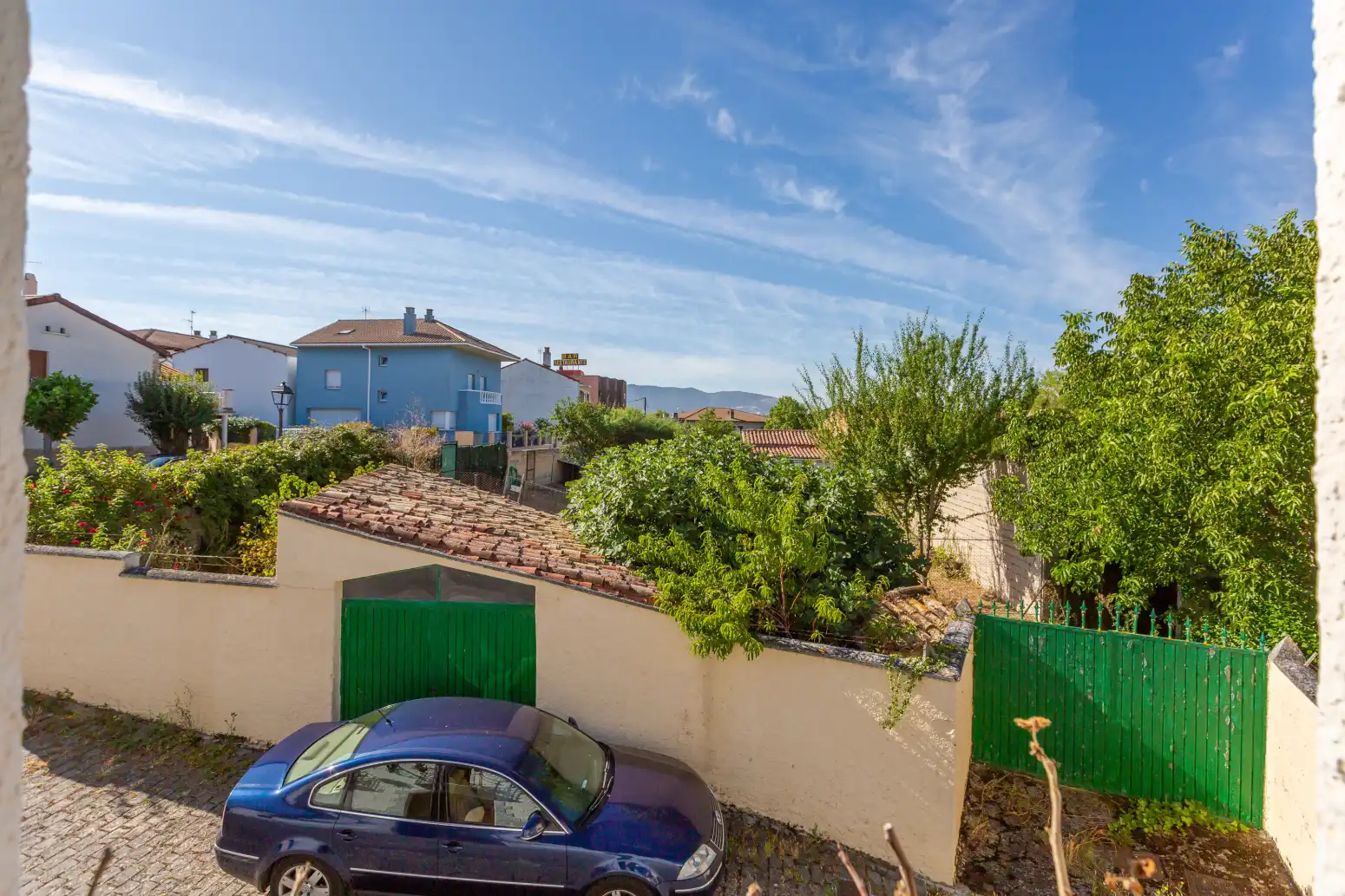 Vista exterior de Casa o chalet en venta en Galar con Calefacción, Jardín privado y Parquet