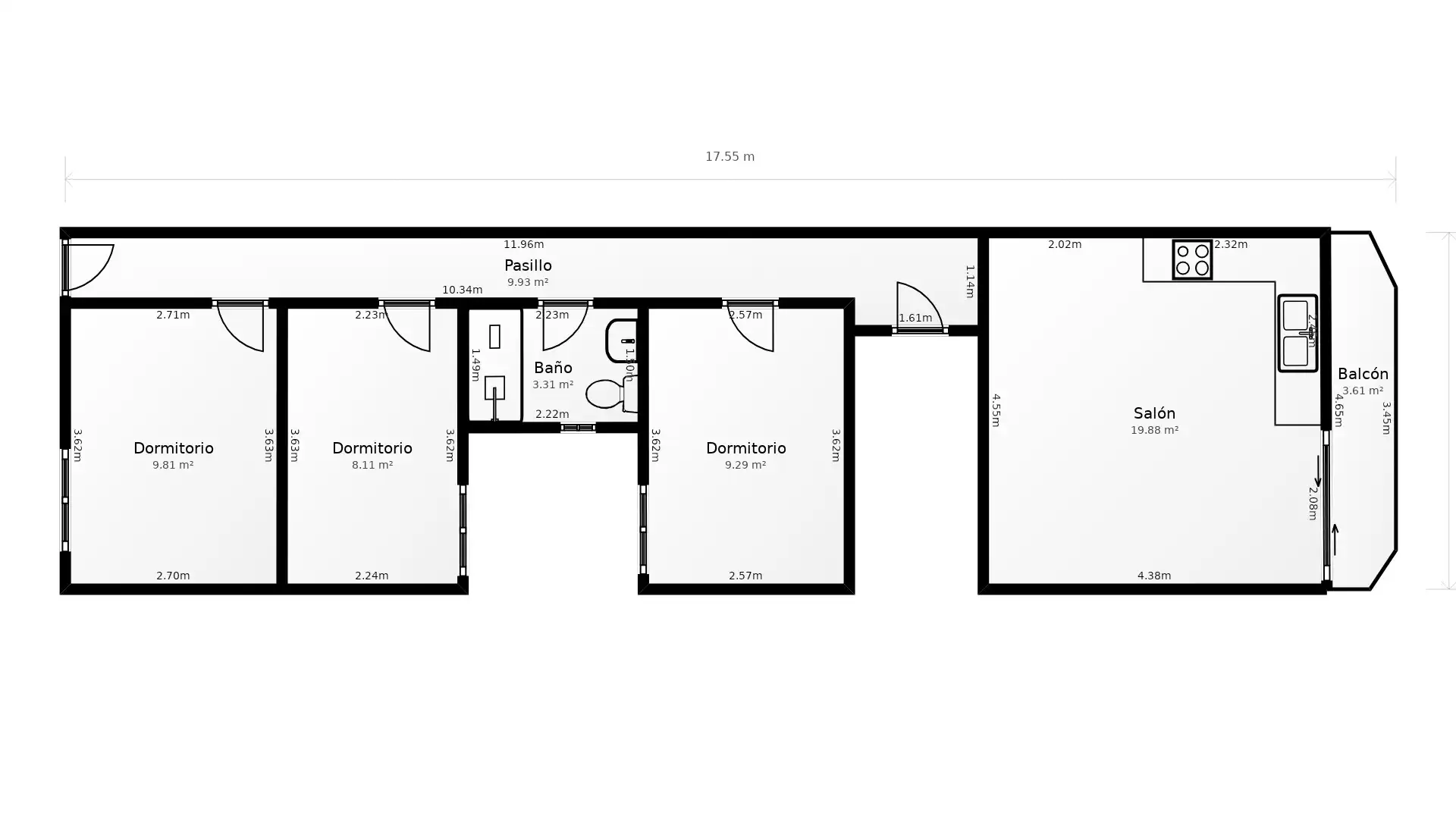 Wohnung mit Terrasse zum Verkauf in Frederic Soler Pitarra, imagen 23