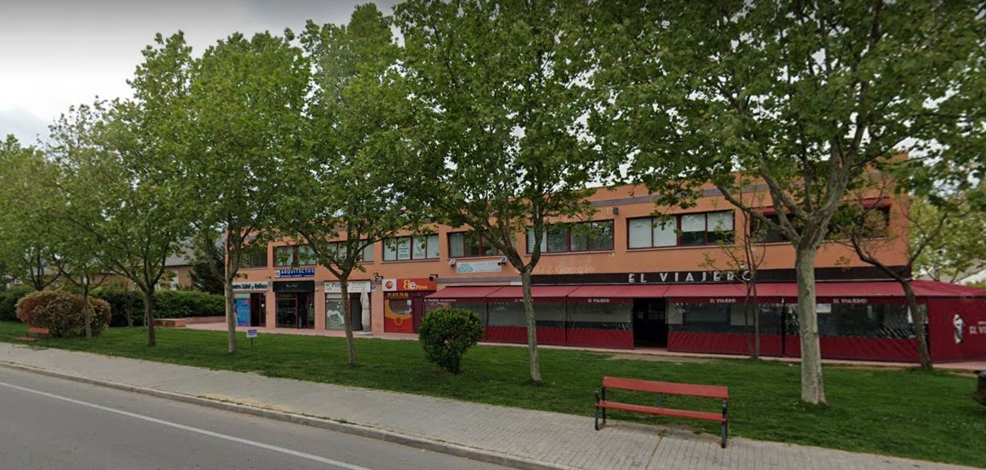 Exterior view of Office for sale in Villanueva de la Cañada  with Air Conditioner