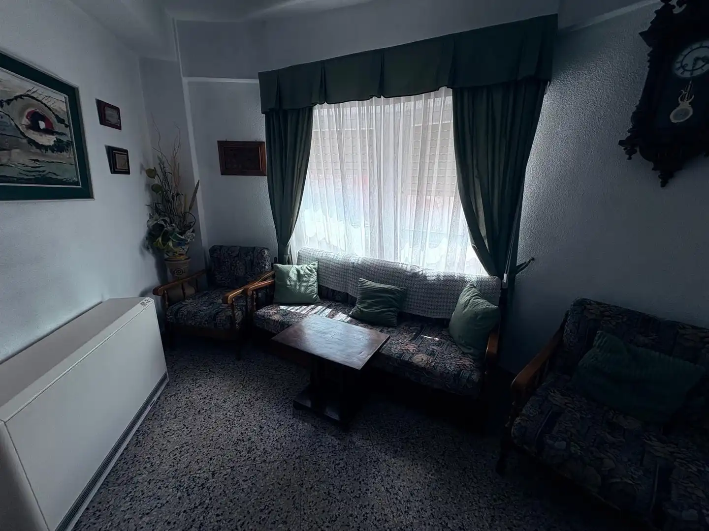 Sala de estar de Piso en venta en Almansa con Calefacción y Amueblado