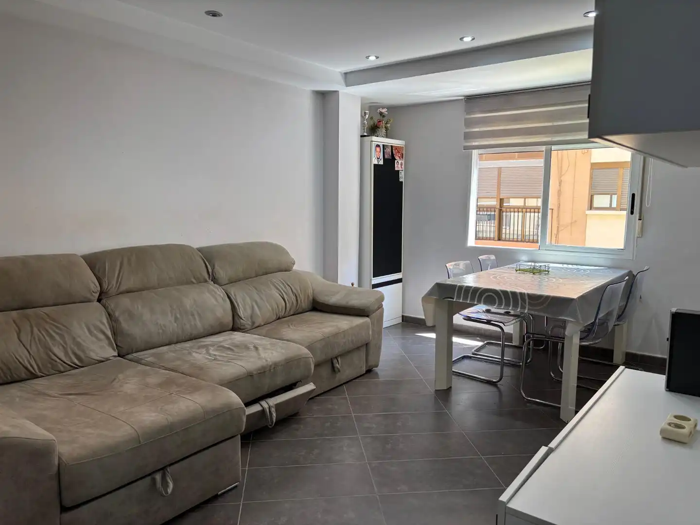 Sala de estar de Piso en venta en Valencia con Aire acondicionado, Terraza y Balcón