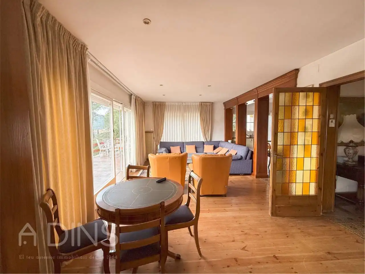 Sala de estar de Casa o chalet en venta en Sant Feliu de Codines con Calefacción y Jardín privado