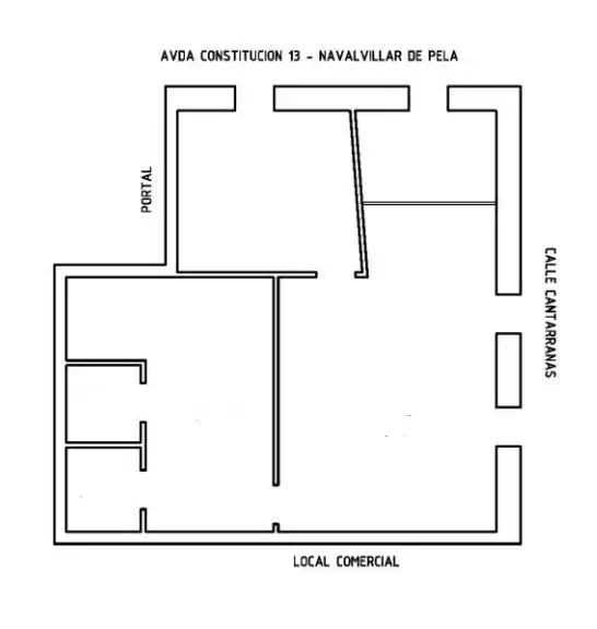 Local comercial en venta en Navalvillar de Pela, imagen 2
