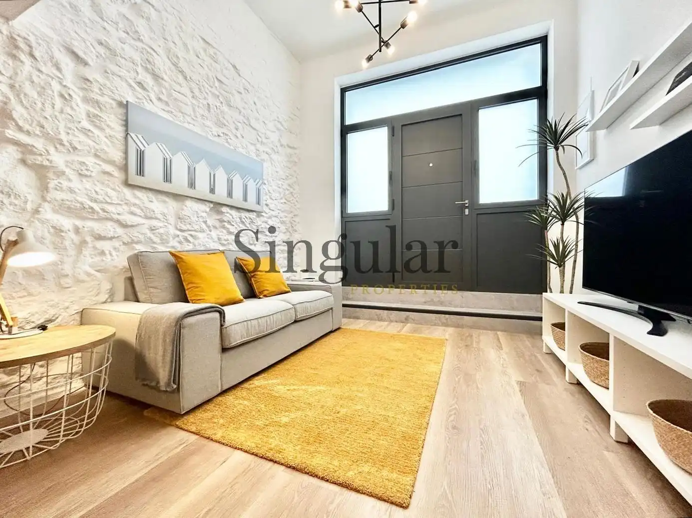 Living room of Flat for sale in  Barcelona Capital