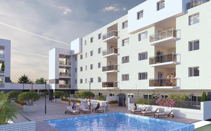 Exterior view of Flat for sale in Badajoz Capital  with Air Conditioner and Terrace