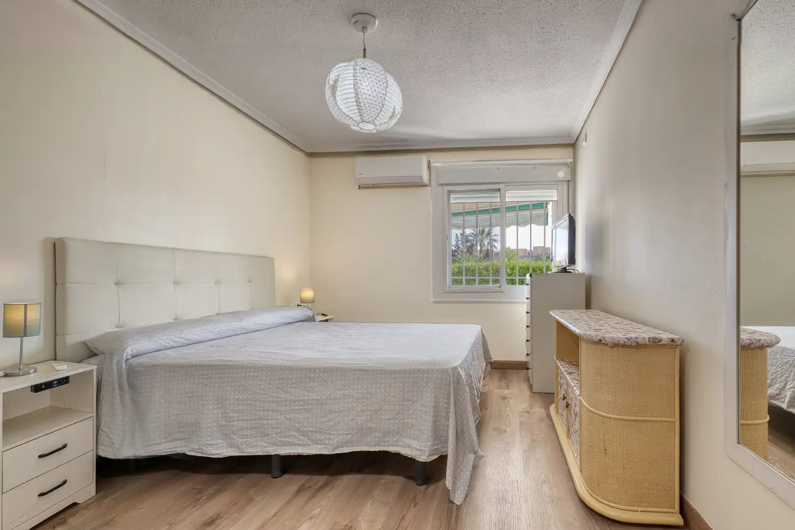 Bedroom of Flat for rent in El Campello  with Air Conditioner, Heating and Private garden