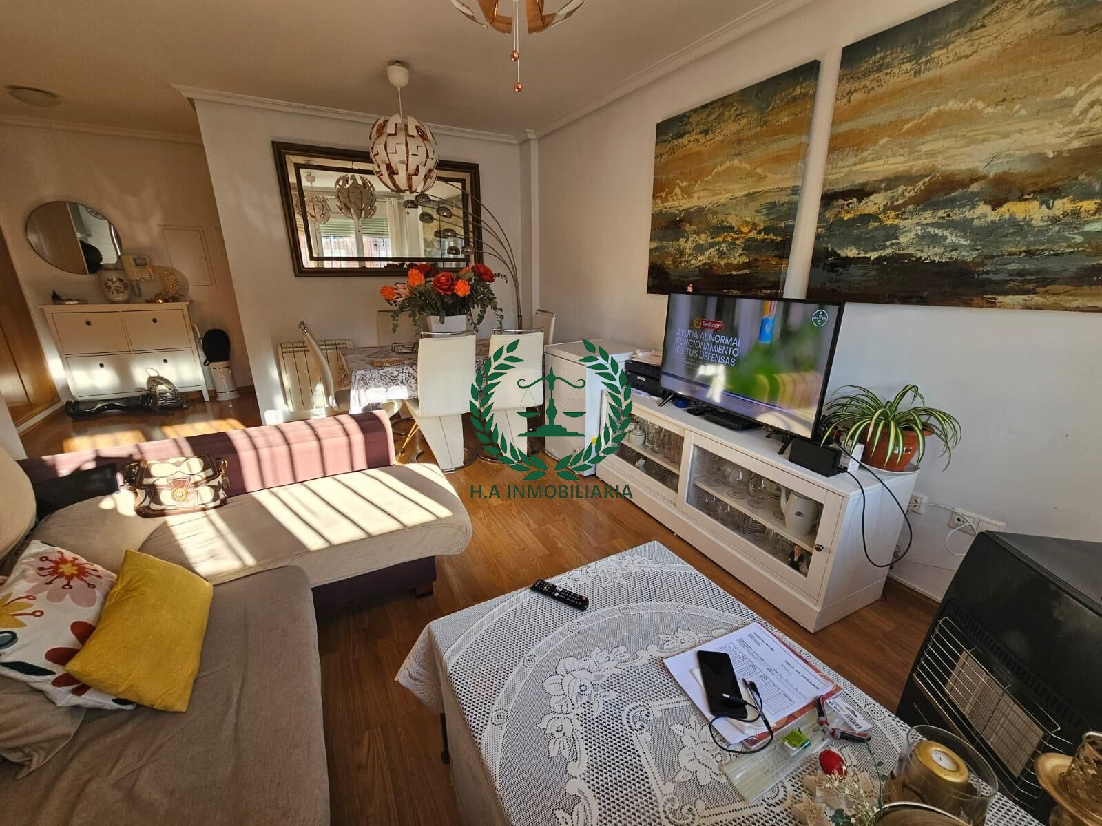 Living room of Flat for sale in Pedrezuela  with Terrace, Storage room and Balcony