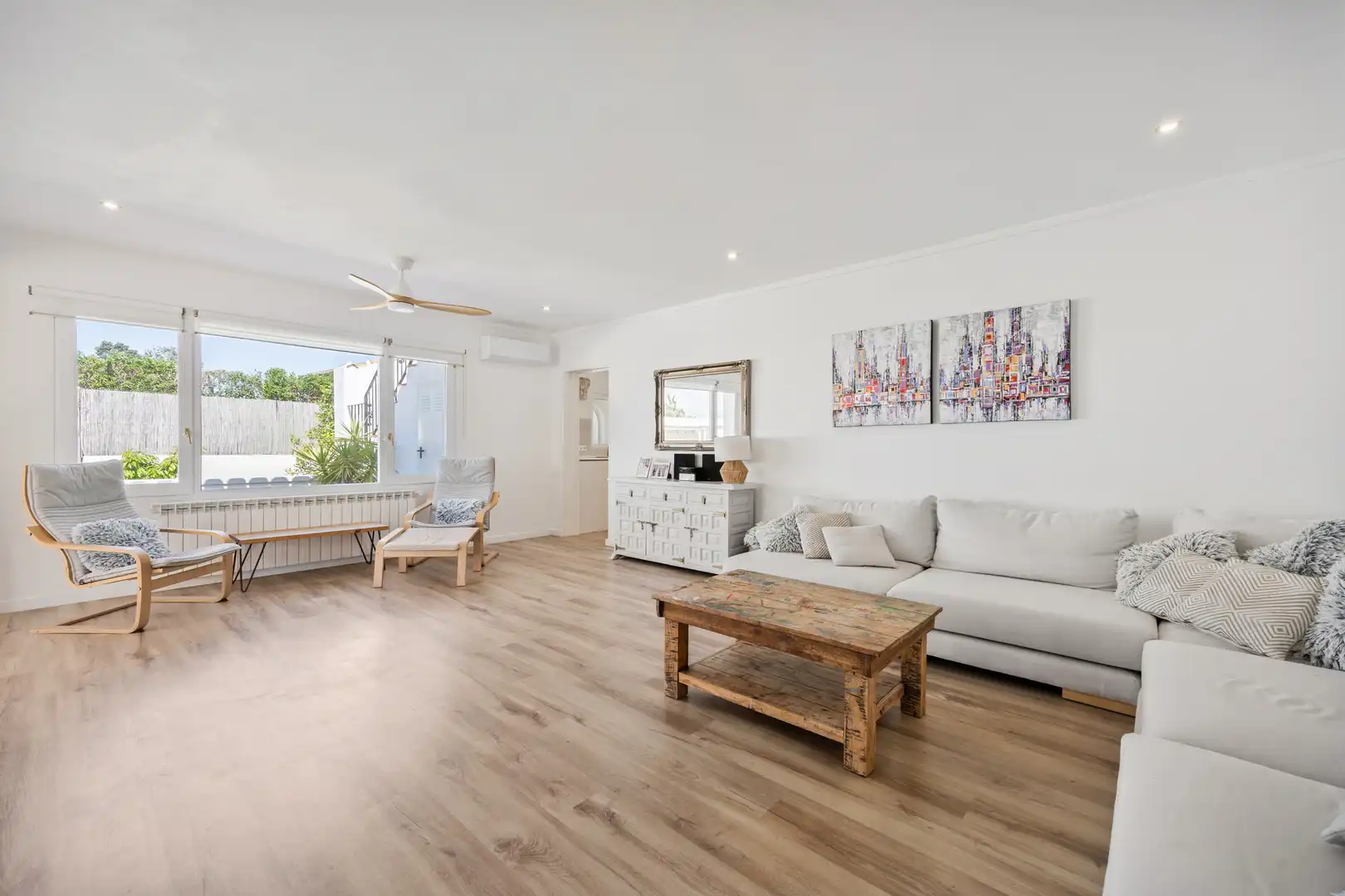 Sala de estar de Casa o chalet en venta en Jávea / Xàbia con Aire acondicionado
