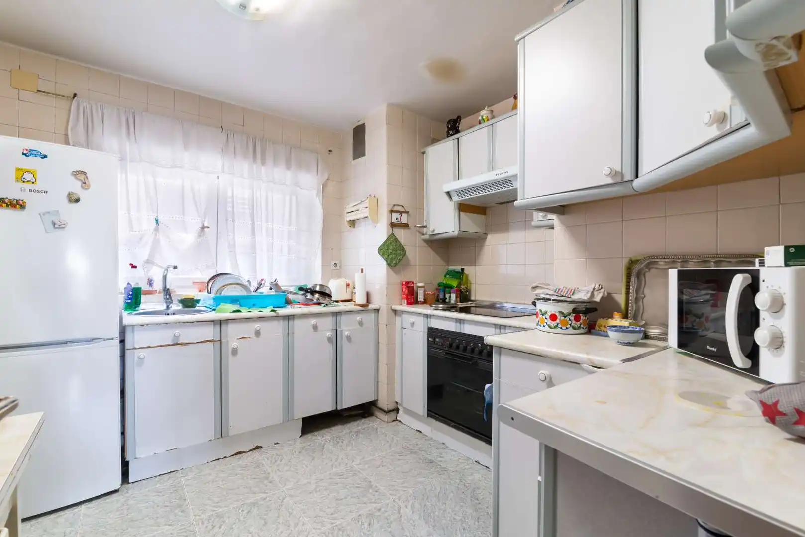Cocina de Piso en venta en Madrid con Terraza y Amueblado