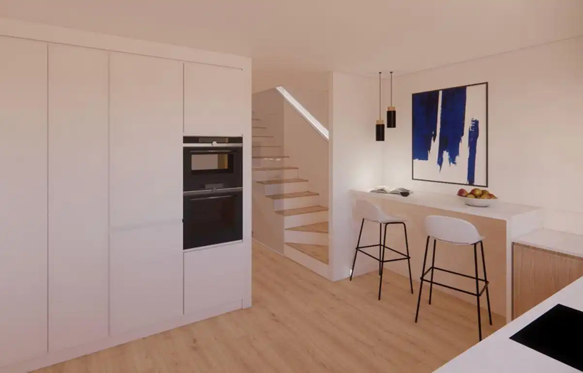 Cocina de Casa o chalet en venta en Sabadell con Jardín privado, Parquet y Terraza