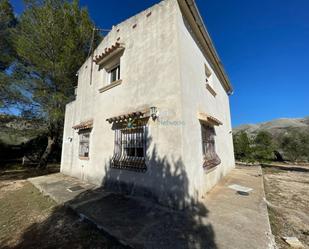 Vista exterior de Casa o xalet en venda en La Vall d'Ebo amb Calefacció i Jardí privat