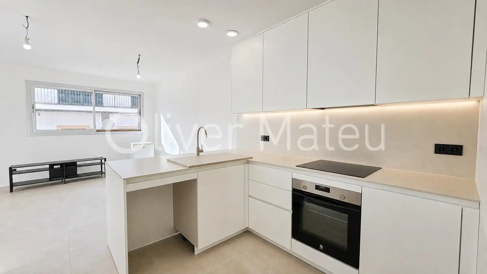 Cocina de Planta baja en venta en  Palma de Mallorca con Aire acondicionado, Terraza y Horno