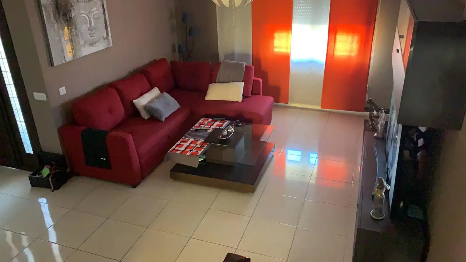 Sala de estar de Casa adosada en venta en Santa Lucía de Tirajana con Aire acondicionado, Terraza y Trastero