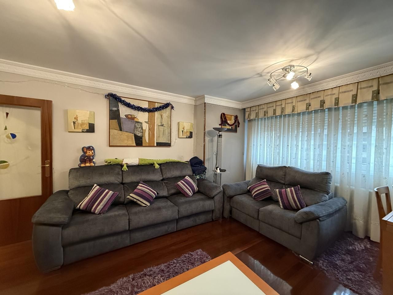 Sala d'estar de Pis en venda en Barakaldo  amb Calefacció, Traster i Moblat