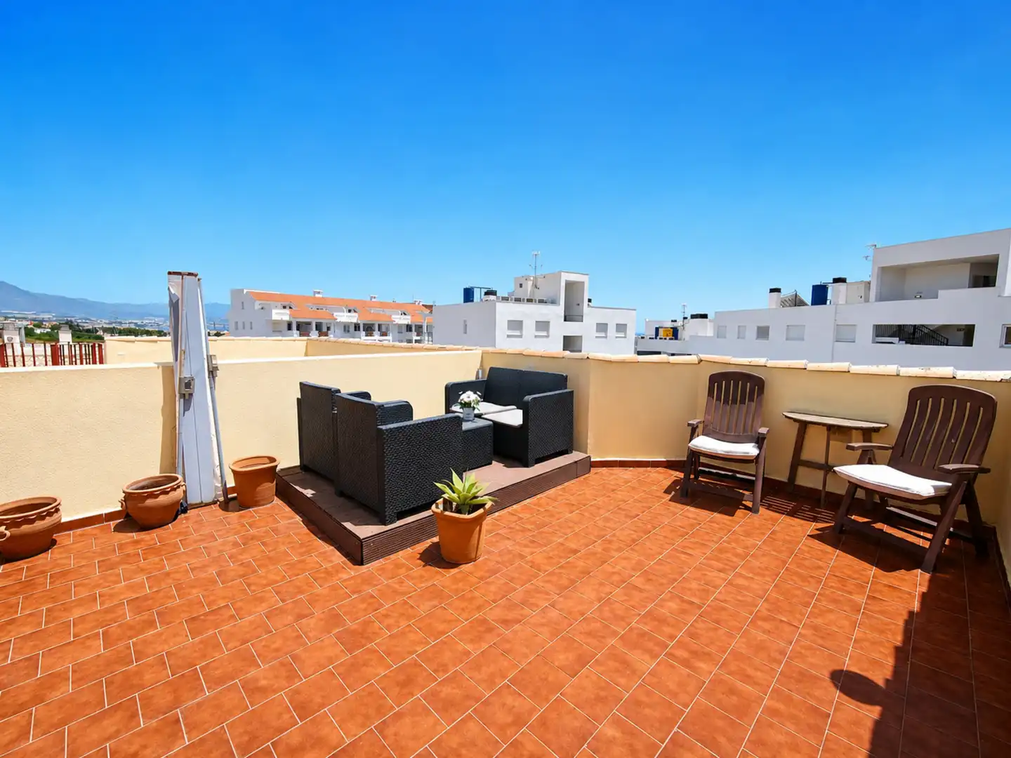 Terrace of Attic for sale in Manilva  with Air Conditioner, Terrace and Swimming Pool