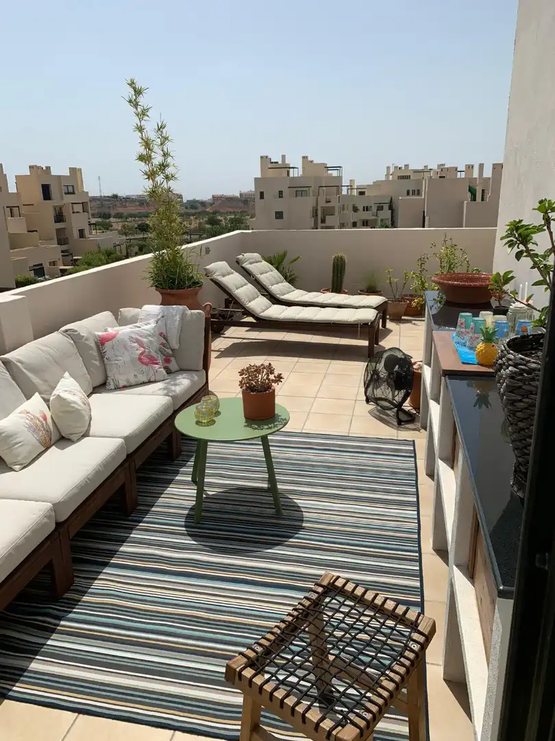 Terraza de Ático de alquiler en Murcia con Aire acondicionado, Calefacción y Terraza