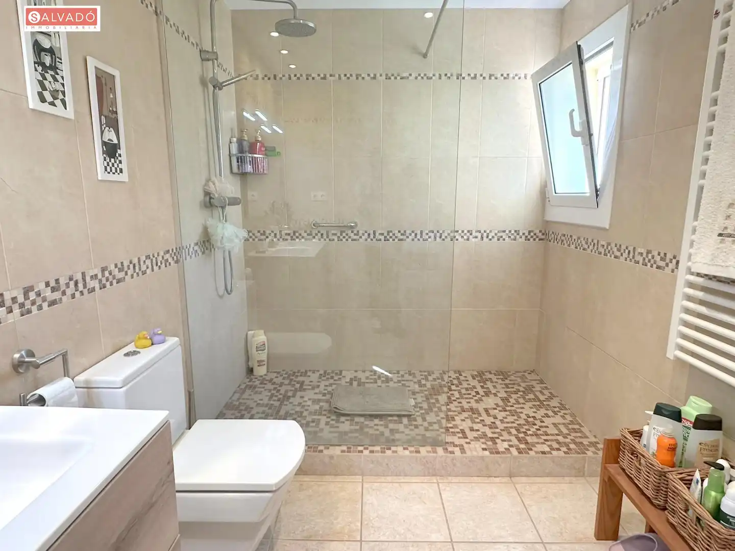 Bathroom of Houses for sale in Calafell  with Heating, Private garden and Terrace