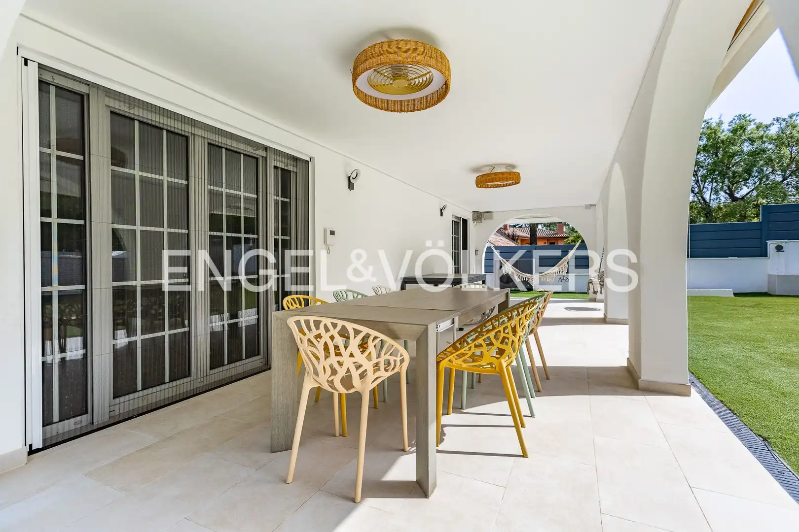 Terrassa de Casa o xalet de lloguer en Sant Cugat del Vallès amb Aire condicionat, Calefacció i Jardí privat