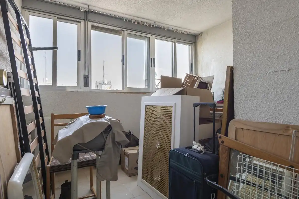 Schlafzimmer von Dachboden zum Verkauf in Madrid mit Klimaanlage, Heizung und Terrasse