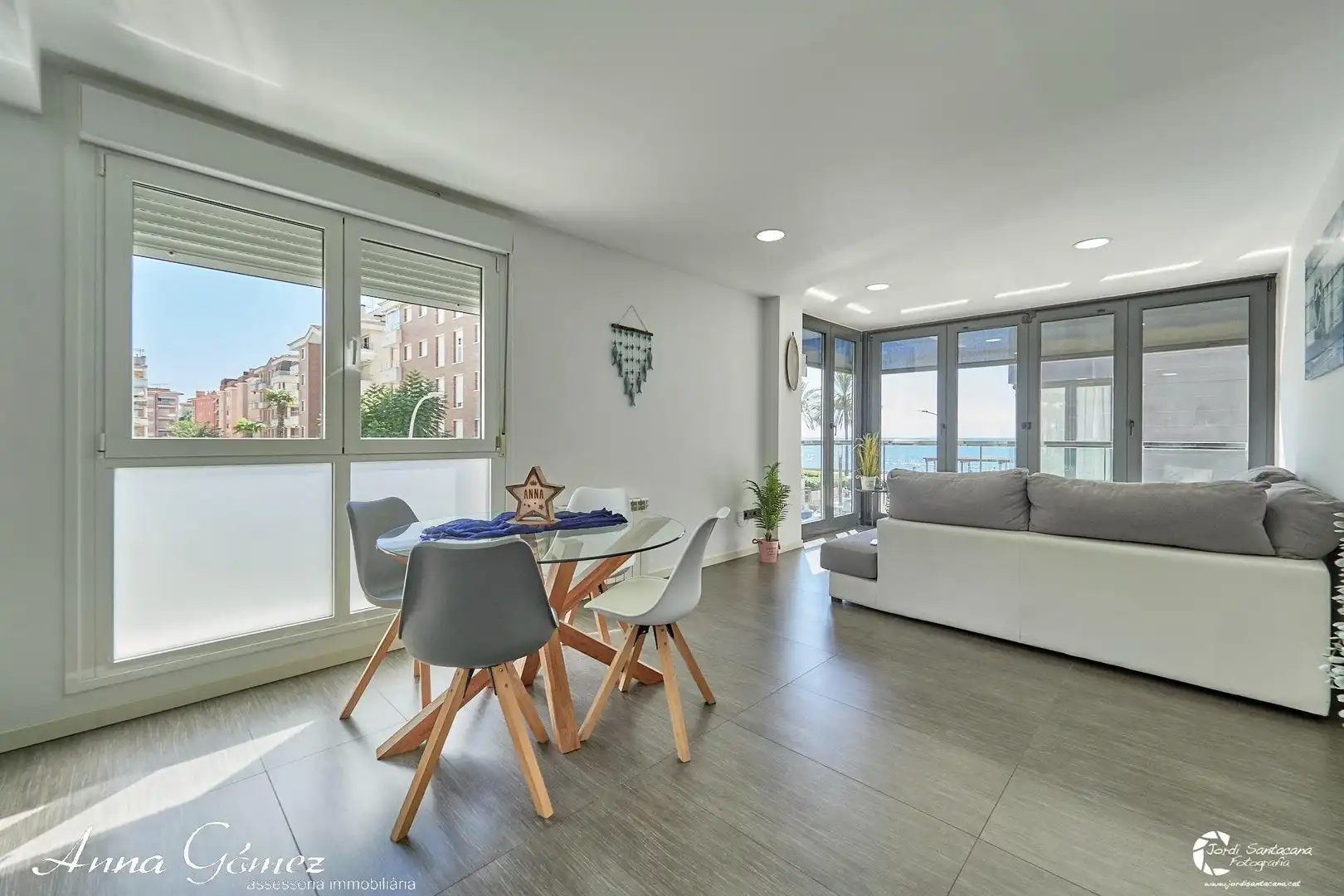 Living room of Flat for sale in Calafell  with Heating and Community pool