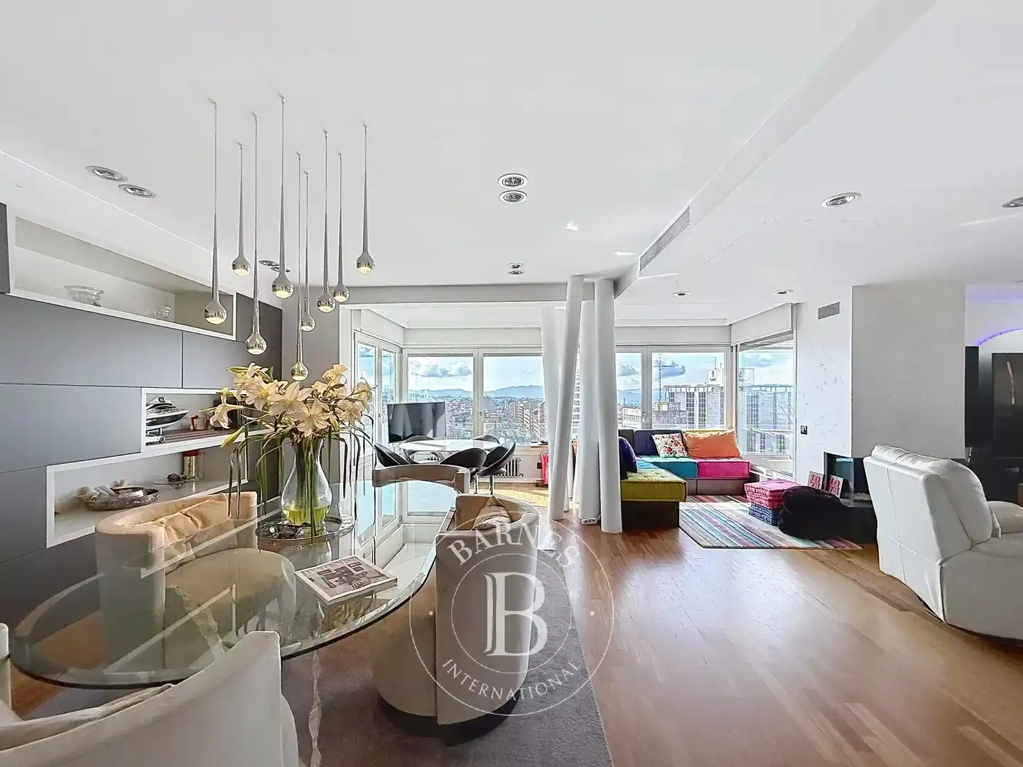 Wohnzimmer von Wohnung zum Verkauf in Granollers mit Klimaanlage, Heizung und Terrasse