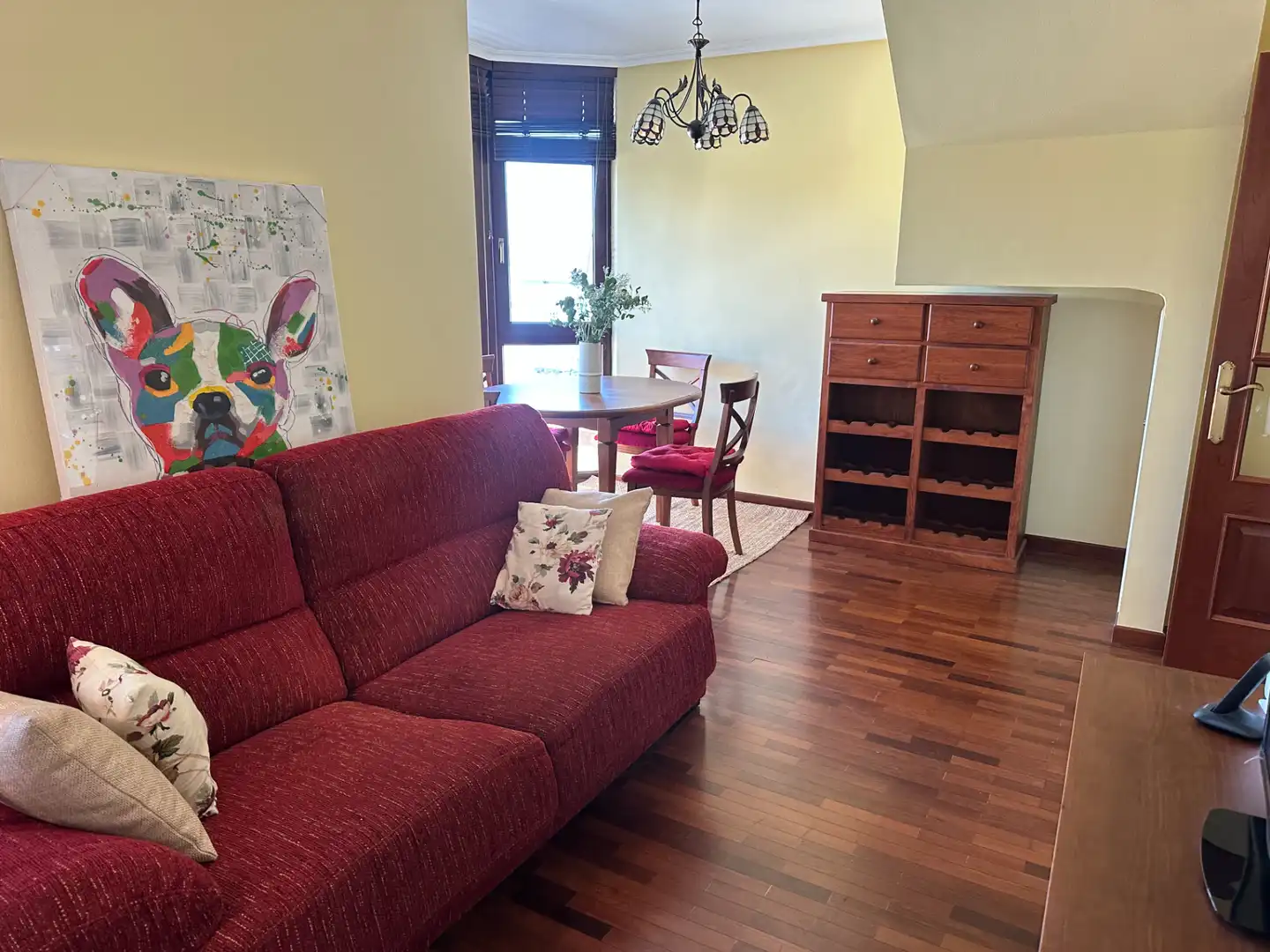 Sala de estar de Dúplex en venta en Avilés con Calefacción, Parquet y Trastero