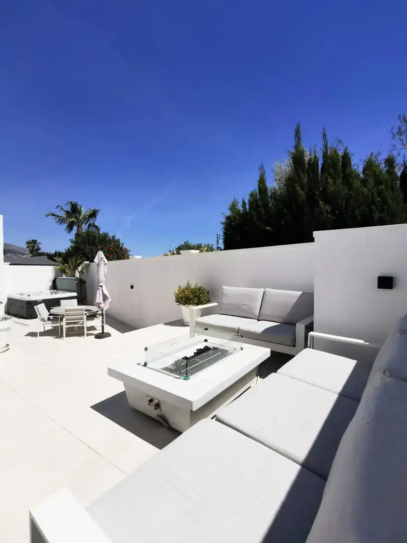 Terraza de Casa o chalet en venta en La Nucia con Jacuzzi