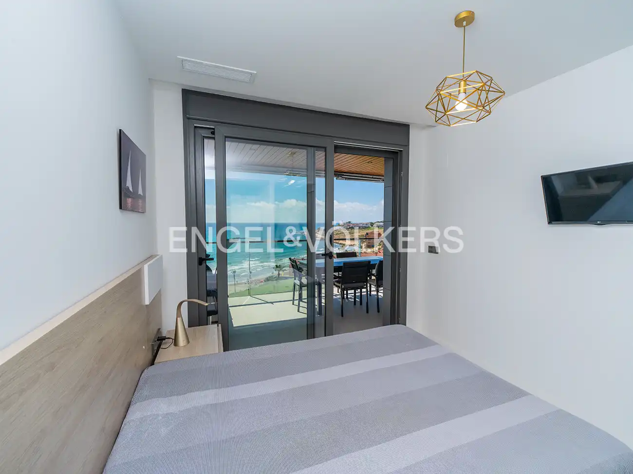 Balcony of Flat for rent in Alicante / Alacant  with Air Conditioner, Terrace and Furnished
