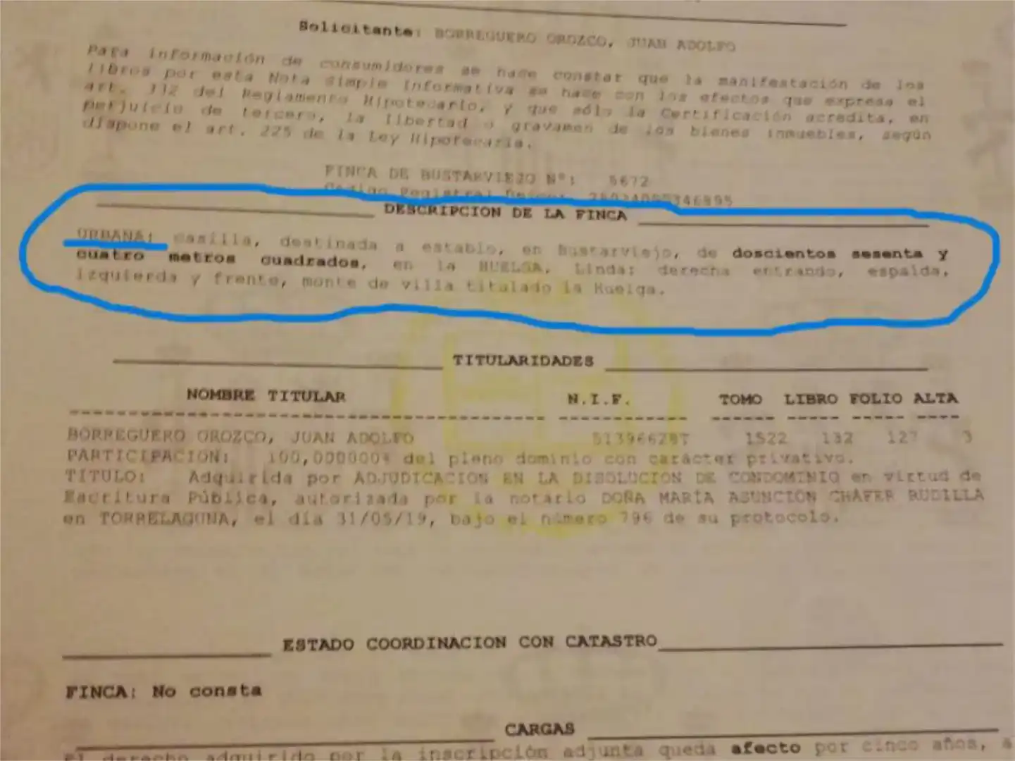Terreno en venta en Bustarviejo