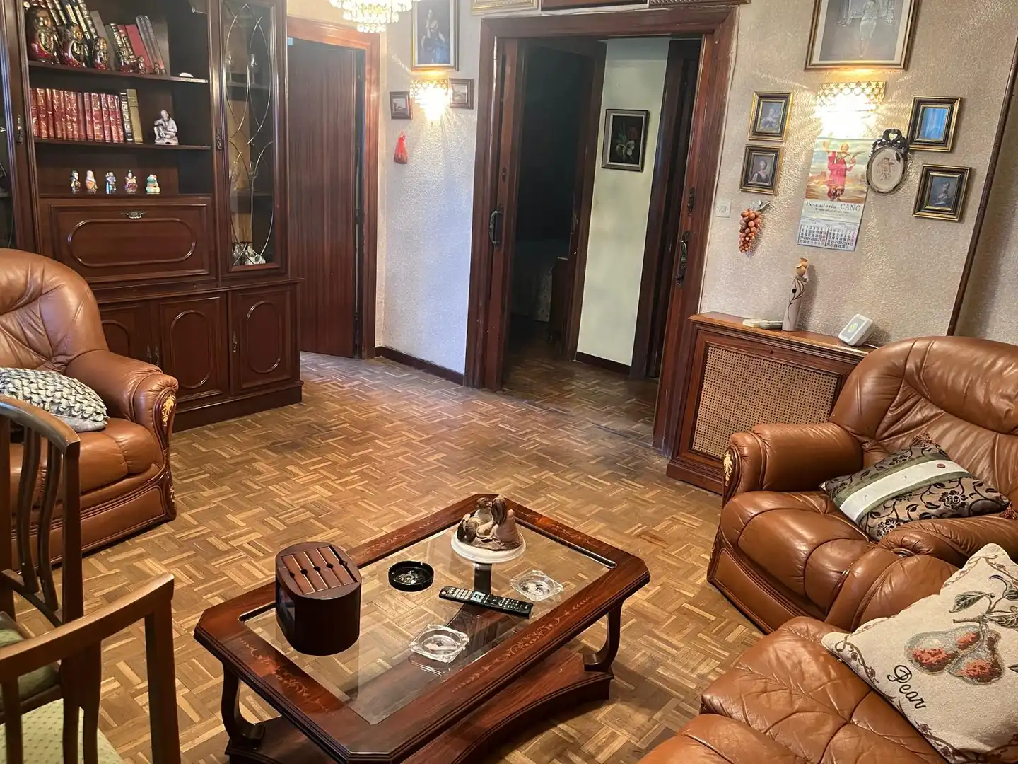 Sala de estar de Piso en venta en Madrid con Aire acondicionado, Calefacción y Parquet