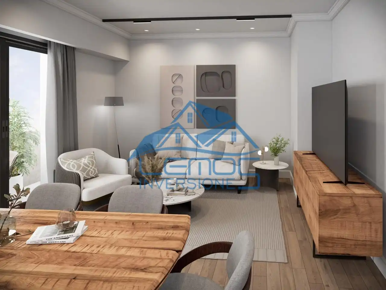 Wohnzimmer von Wohnung zum Verkauf in Chozas de Abajo mit Terrasse